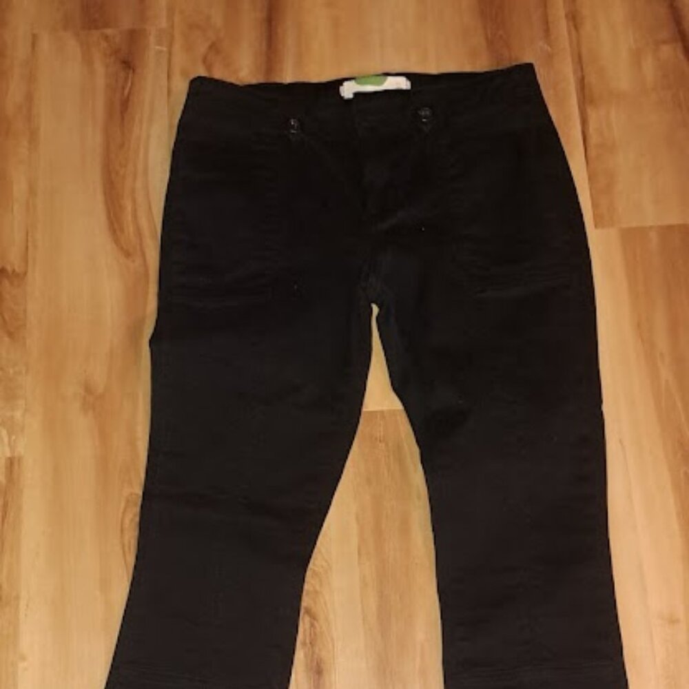 Anthropologie Navy Blue Casual Slightly Tapered Leg Pants Size 29 Waist